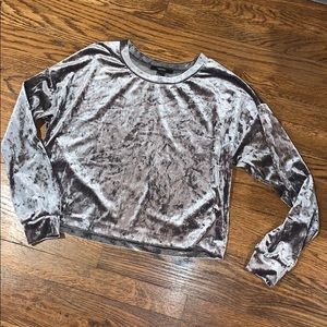 Forever 21 Velour Top